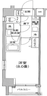 【間取り】 | ティモーネ浅草リーヴァ | 間取りです。
