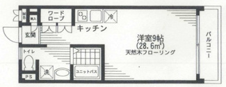 【間取り】 | ウィステリアⅥ | 間取りです。