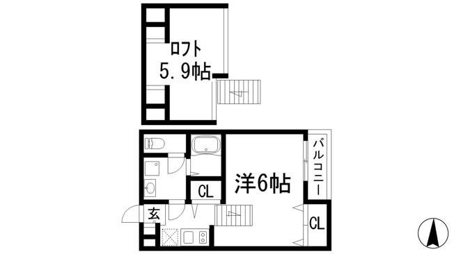 【間取り】 | エス・ルミエール