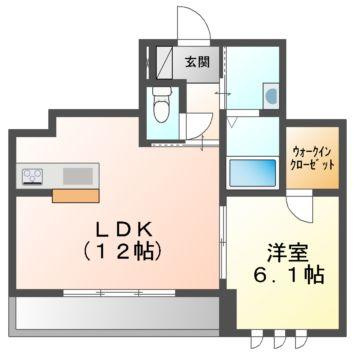 パークフロント津島の間取り