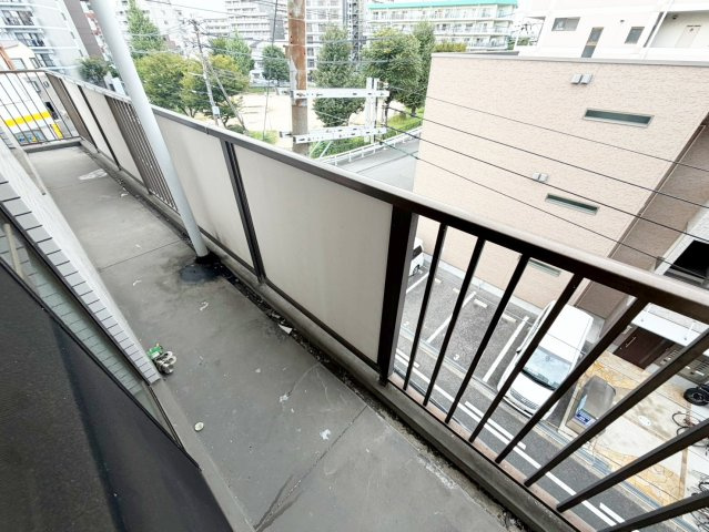 レクシア木川東のバルコニー