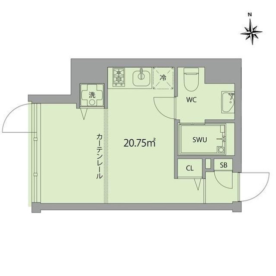 【間取り】 | グランアセット秋葉原 | 間取り図