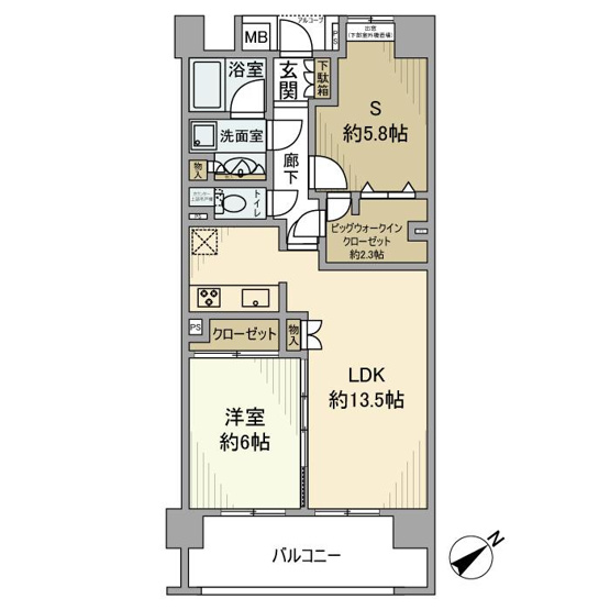 【間取り】 | クレストフォルム上野グランステージ