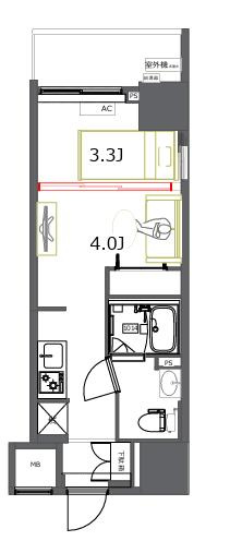 【間取り】 | GENOVIA 東神田 green veil
