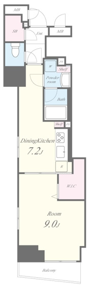 【間取り】 | RYOGOKU STATION RESIDENCE