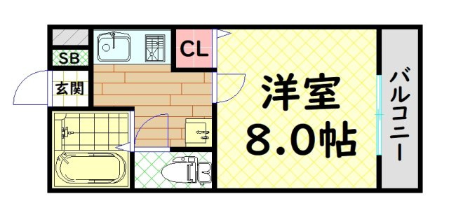 【間取り】 | メゾンサイプレスⅡ