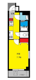 【間取り】 | b’CASA両国 | 間取りです。