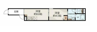 【間取り】 | 上野松が谷レジデンス | 間取りです。