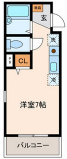 【間取り】 | ＯＬＩＮＰＩＡハイツ・業平 | 間取りです。