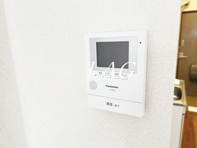 【セキュリティ】 | エスポワール  | モニター付きインターホンです。