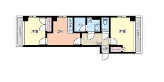 【間取り】 | KS立川ハイツ | 間取りです。