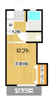 【間取り】 | イーストハイツ | 間取りです。