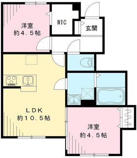 【間取り】 | メゾンペジーブル | 間取りです。