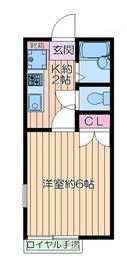 【間取り】 | アヴニールＢ | 間取りです。