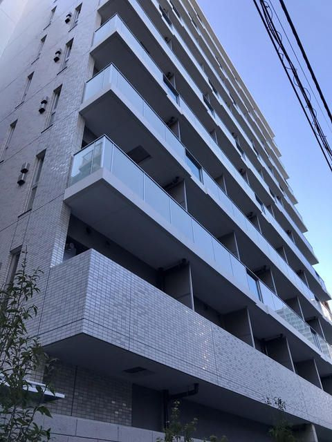 ザ・パークハビオ月島フロントの外観
