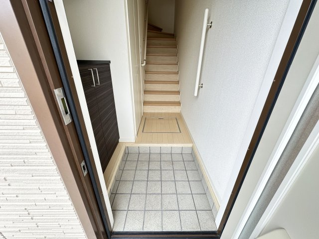 シャーメゾン ラディアの玄関