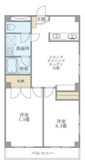 【間取り】 | 第一ハイム曙 | 間取りです。