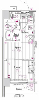 【間取り】 | ガーラ・ヴィスタ練馬中村橋 | 間取りです。