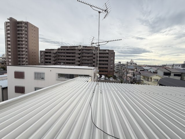 シティハイツ殿辻のバルコニー
