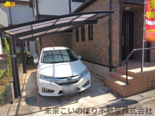 【駐車場】 | 久喜市西大輪中古戸建て | カースペースがあります