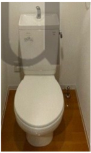 グランディールのトイレ|落ち着けるトイレ空間です