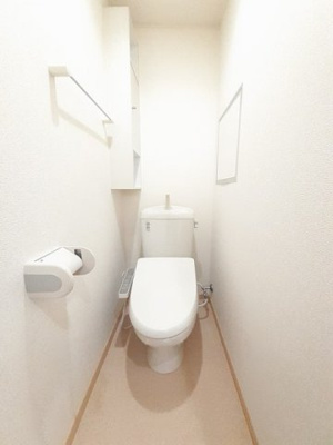 【トイレ】 | ベルメゾン法花 | 落ち着いたトイレです