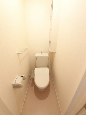 【トイレ】 | ハピネス　北島Ｅ | 落ち着いた色調のトイレです
