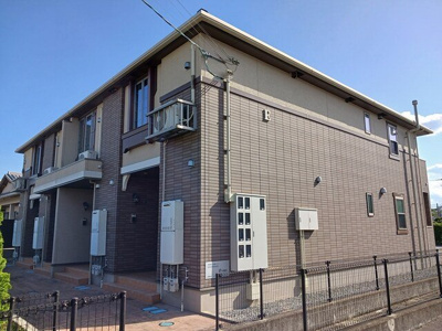 【外観】 | ハピネス　北島Ｅ | 落ち着いた雰囲気の外観です
