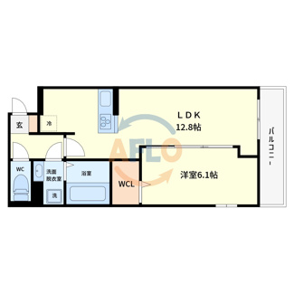 【間取り】 | FIELD PALACE森ノ宮 | FIELD PALACE森ノ宮　間取り