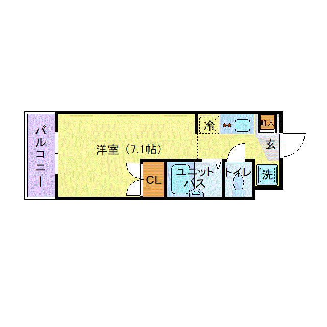 スチューデントハイツ代々木上原の間取り