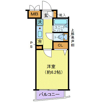 リクレイシア西麻布Ⅱ番館の間取り
