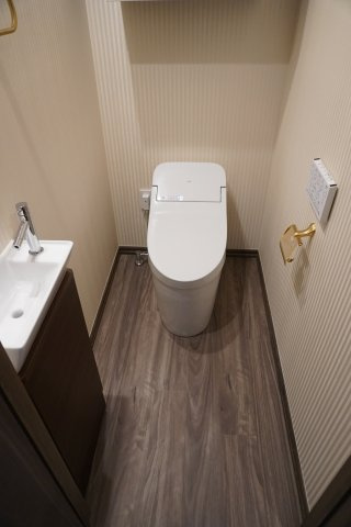 モンテヴェルデ神楽坂弐番館のトイレ|シンプルで使いやすいトイレです