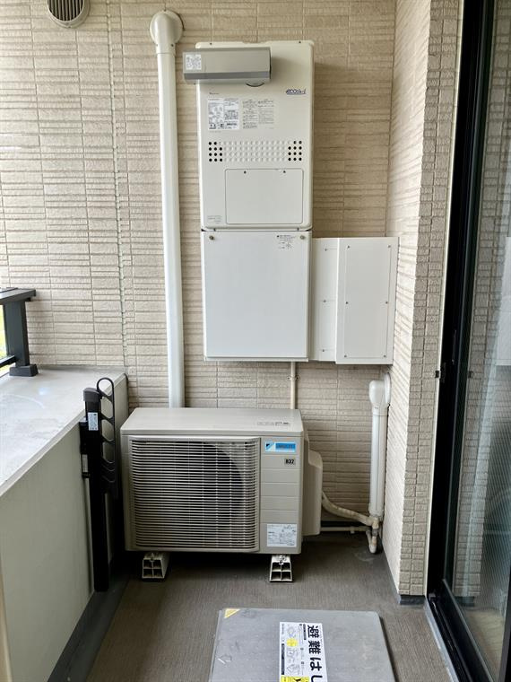 ブランズ明石町のバルコニー|お洗濯にも便利なバルコニー付き