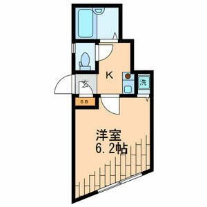 【間取り】 | ヘリオス３７８浜田山 | 間取りです。