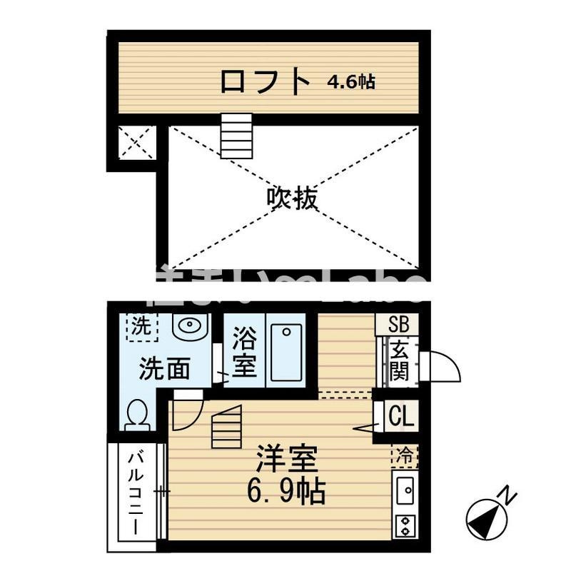 ボナール吉塚の間取り
