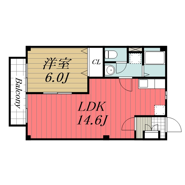 【間取り】 | ラールコンホールターベウ　B