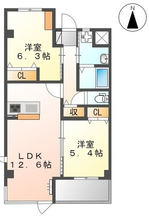 リベルテの間取り