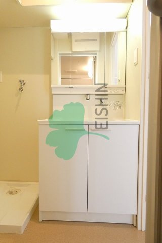 メゾンドばんらいの洗面所|シンプルで使いやすい洗面台です！