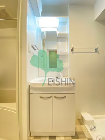 メイクス博多石城の洗面所|シンプルで使いやすい洗面台です！