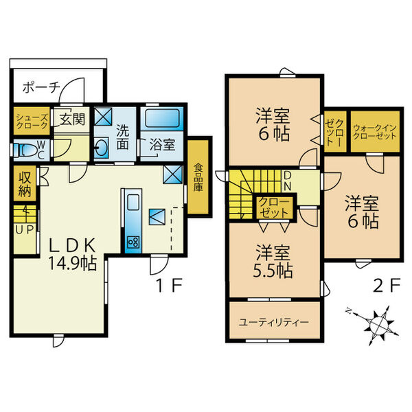 プランドールの間取り