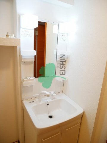 パサージュ竹下の洗面所|シンプルで使いやすい洗面台です！
