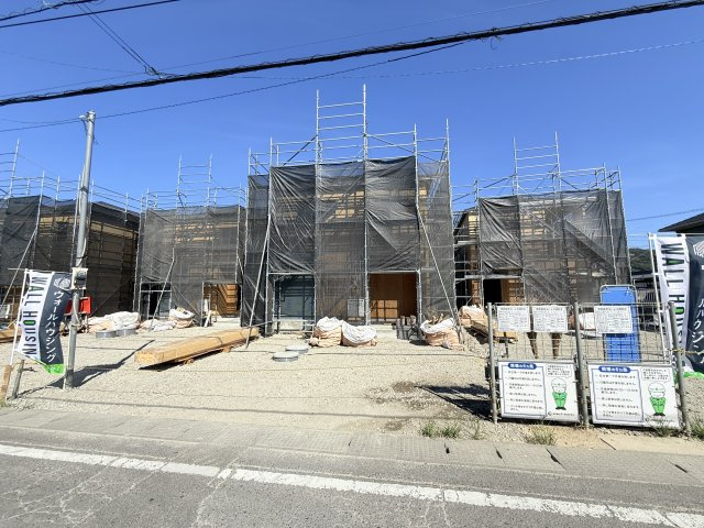 高松市鶴市町の新築一戸建の前面道路含む現地写真|前面道路含む現地写真です