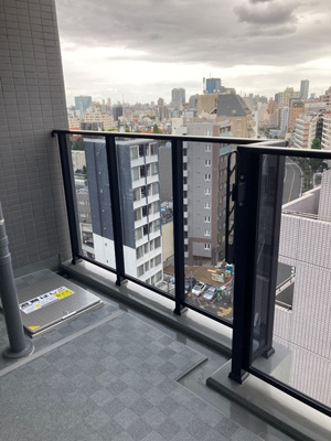 【バルコニー】 | パークスフィア牛込神楽坂 | ※写真は同タイプ住戸です。