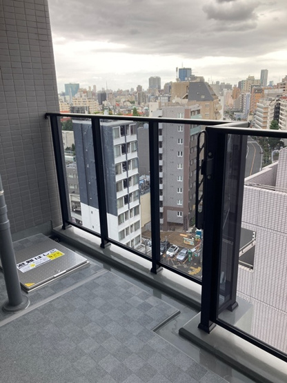 【バルコニー】 | パークスフィア牛込神楽坂 | ※写真は同タイプ住戸です。
