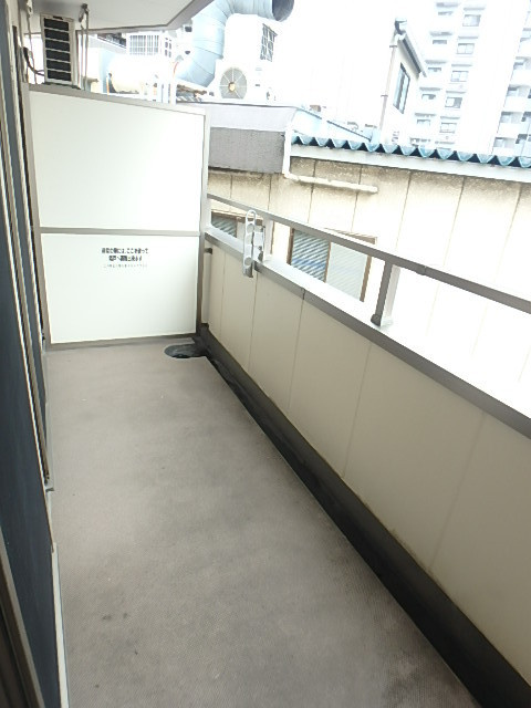 奥行きのあるバルコニー！