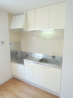 好みのガスコンロが設置できるキッチン☆