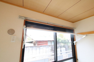 雨の日にもお洗濯物ができます。