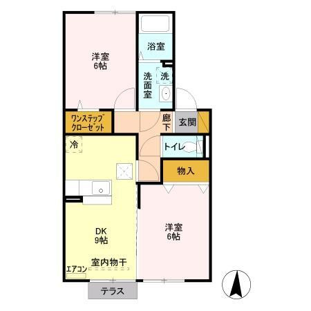 ファミールＫ・Ｓ　Ⅱの間取り