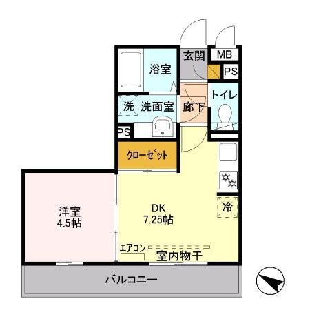サンブリエの間取り