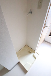 室内洗濯機置き場です。